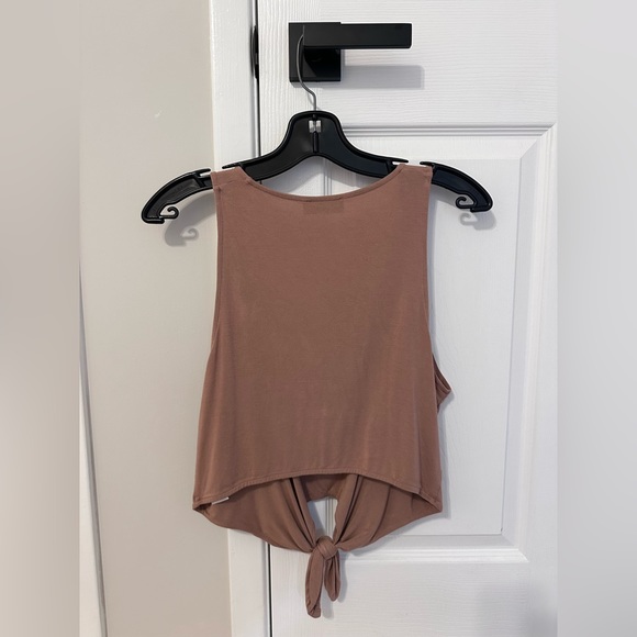 Babaton Tie Up Cropped Tank - Picture 2 of 6